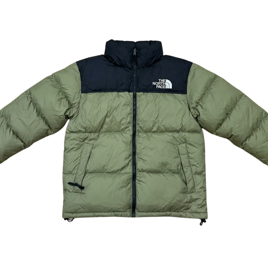 Chaqueta Acolchada The North Face – Verde Oliva y Negro