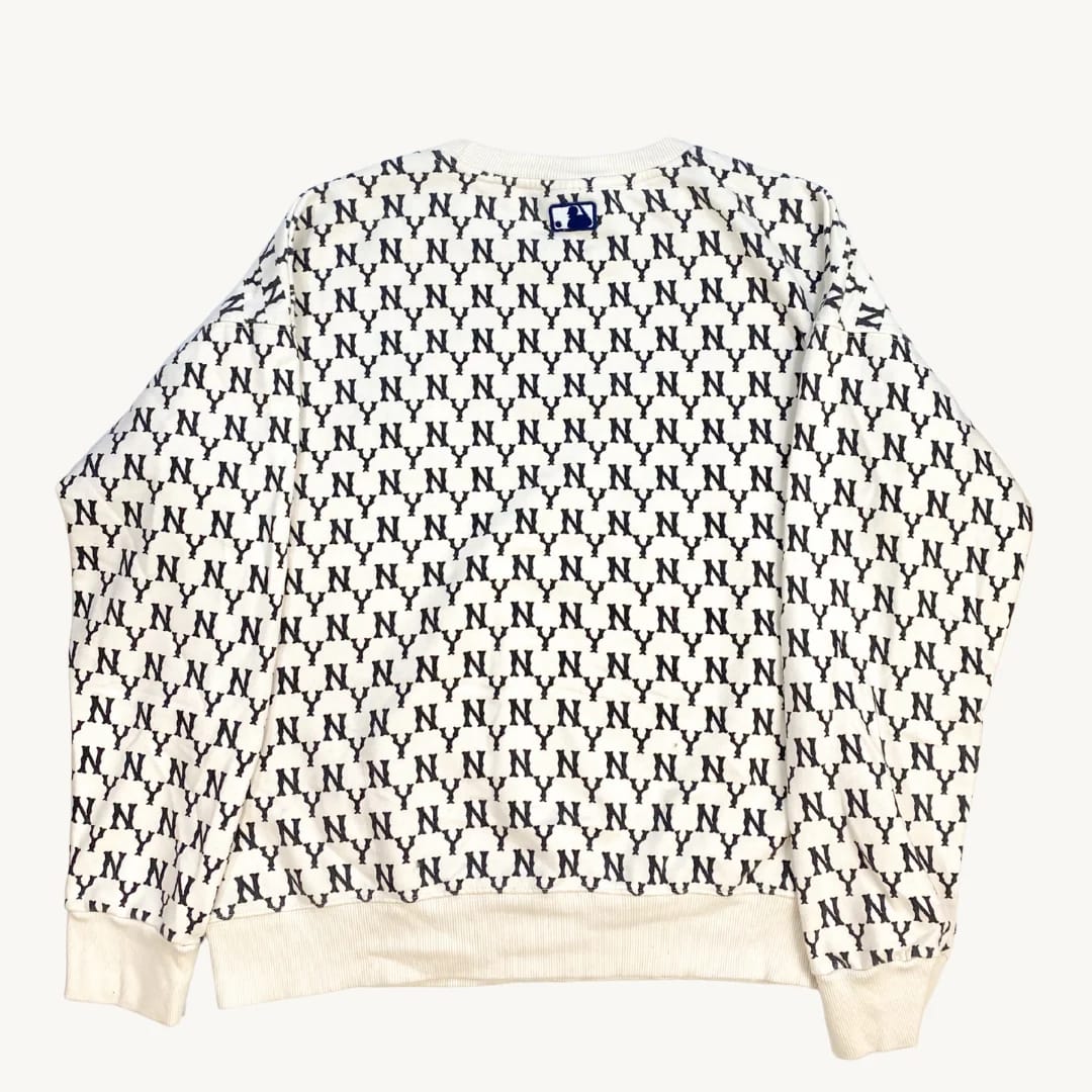 Poleron MLB Yankees crema