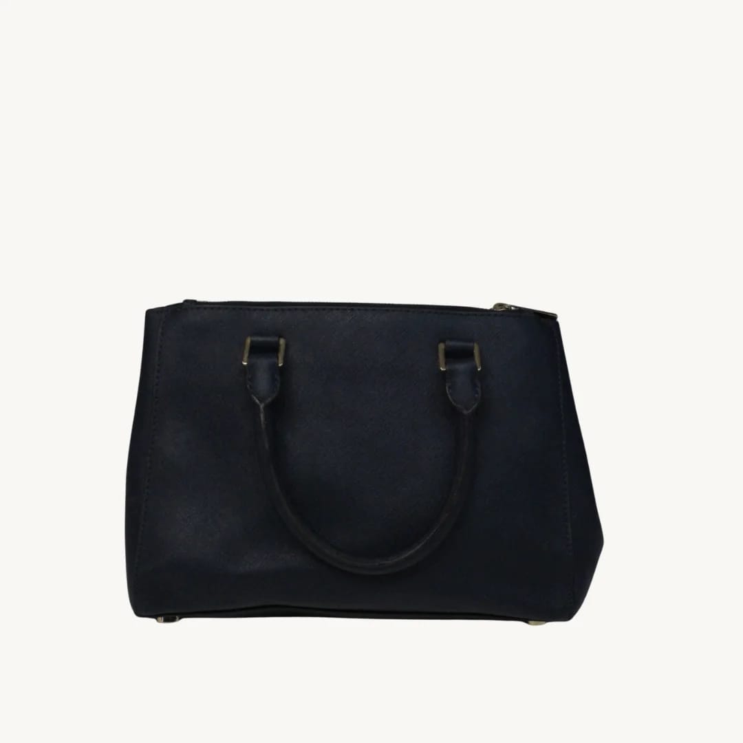 Bolso de mano Michael Kors azul de Cuero