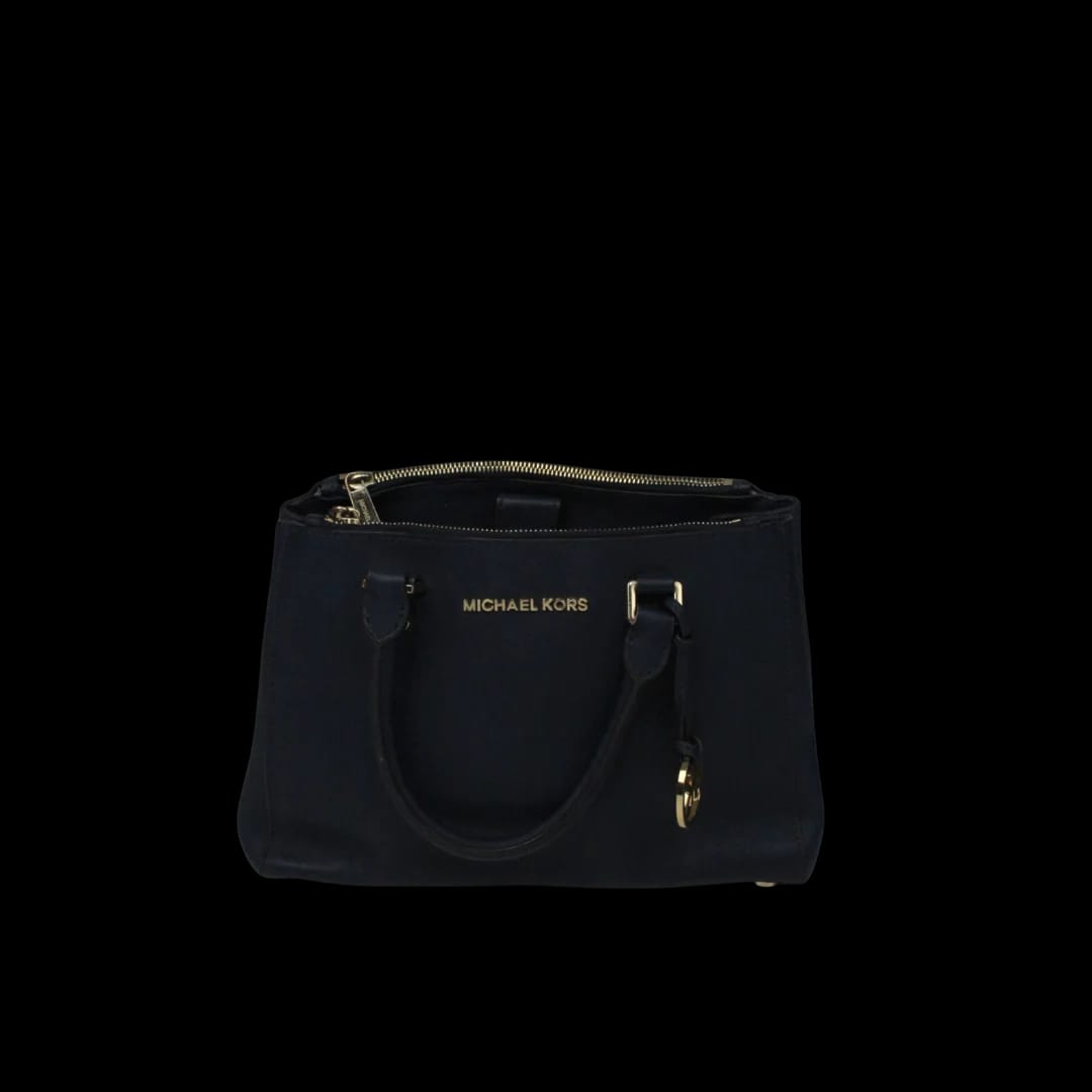 Bolso de mano Michael Kors azul de Cuero
