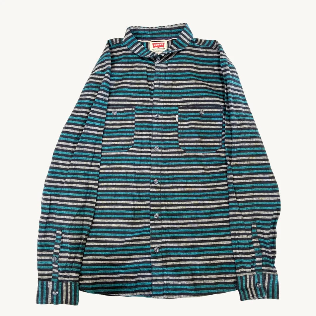 Camisa Levi's de Franela a Rayas