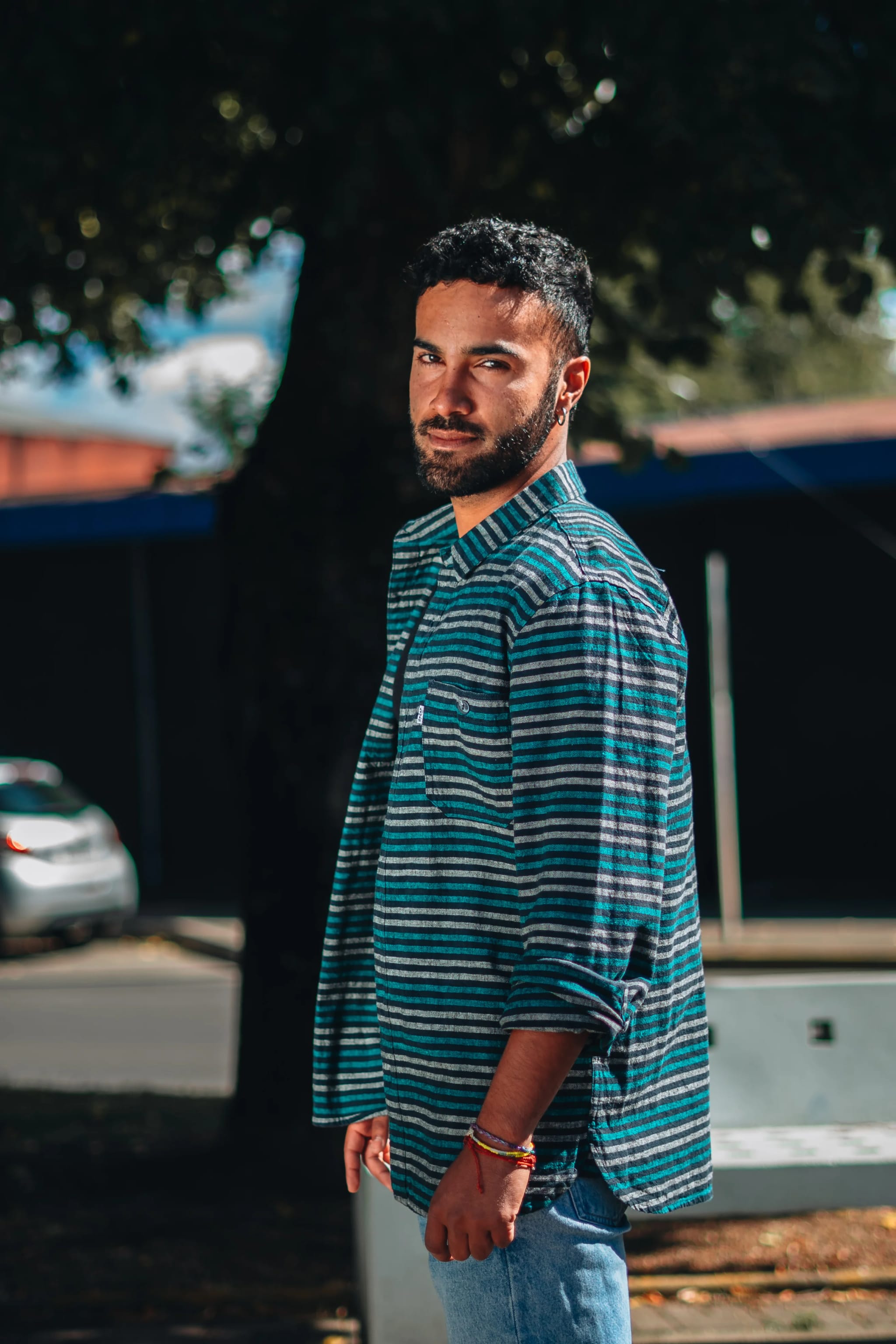 Camisa Levi's de Franela a Rayas