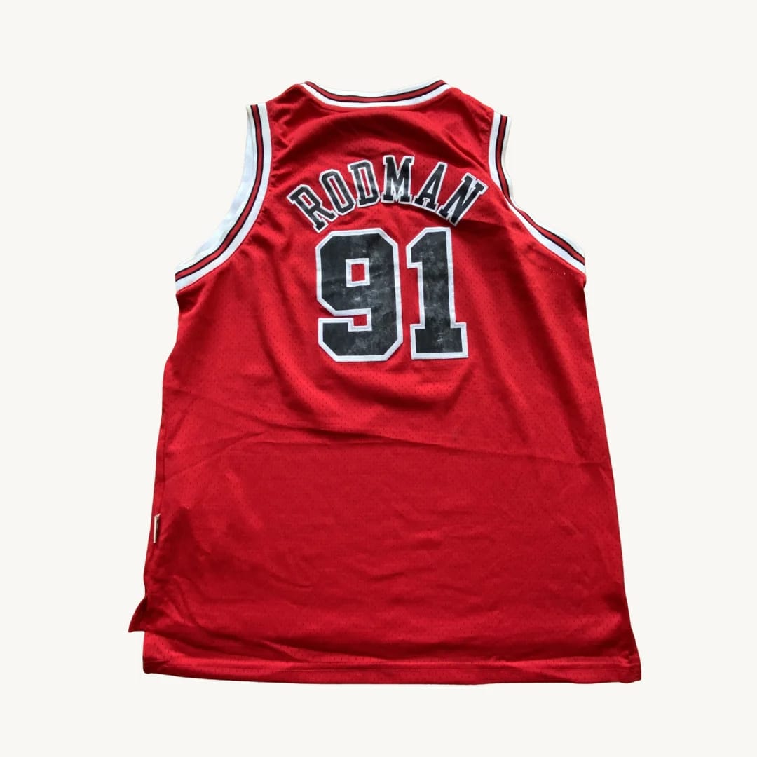 Camiseta Chicago Bulls - Dennis Rodman #91