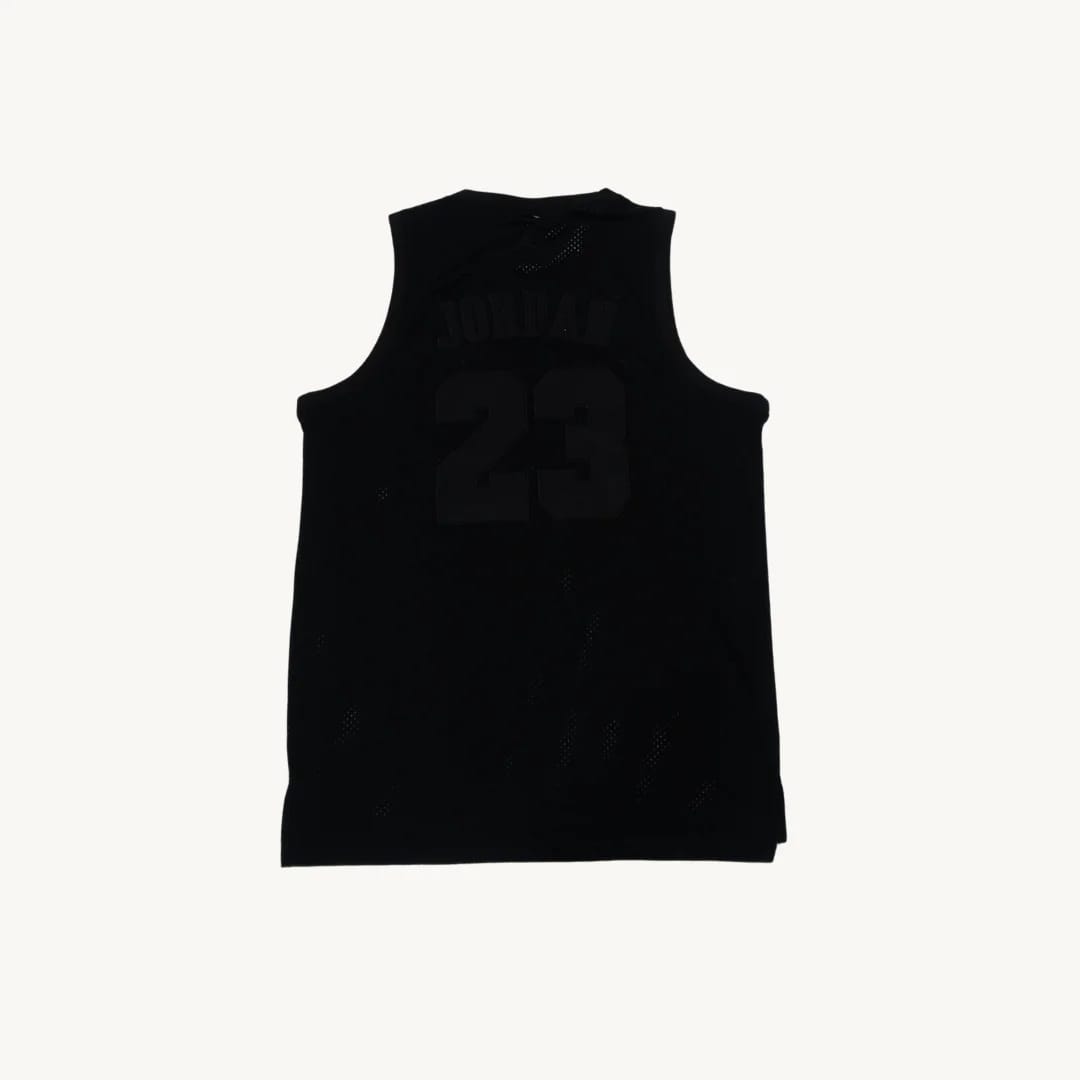 Camiseta de Basquetbol Jordan Michael Jordan 23 All Black Negra