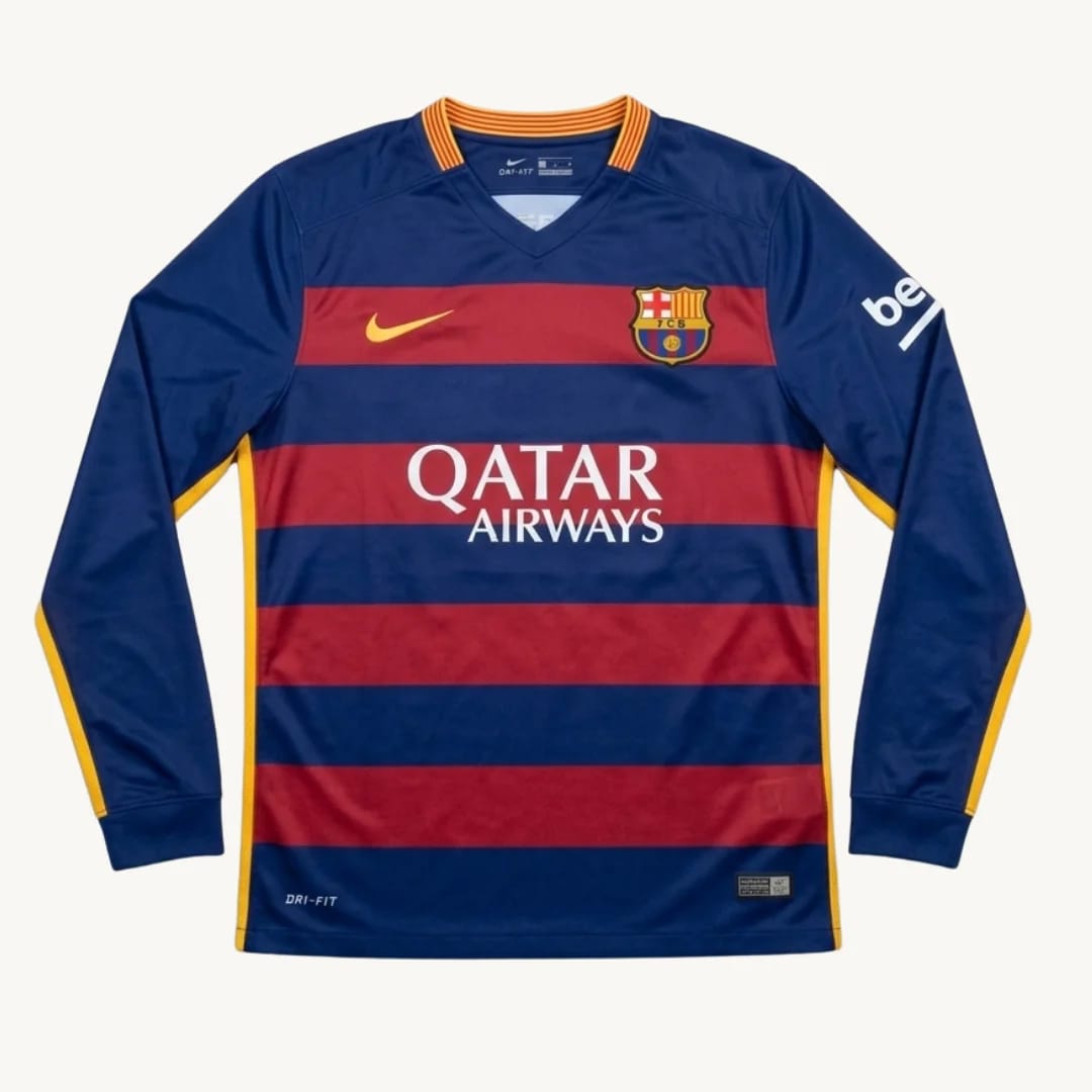 Camiseta FC Barcelona Manga Larga - Local 2015/16
