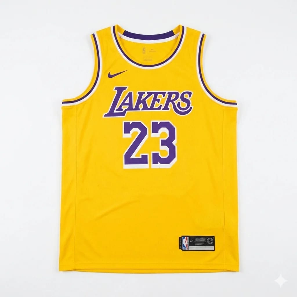 Camiseta Los Angeles Lakers Amarilla