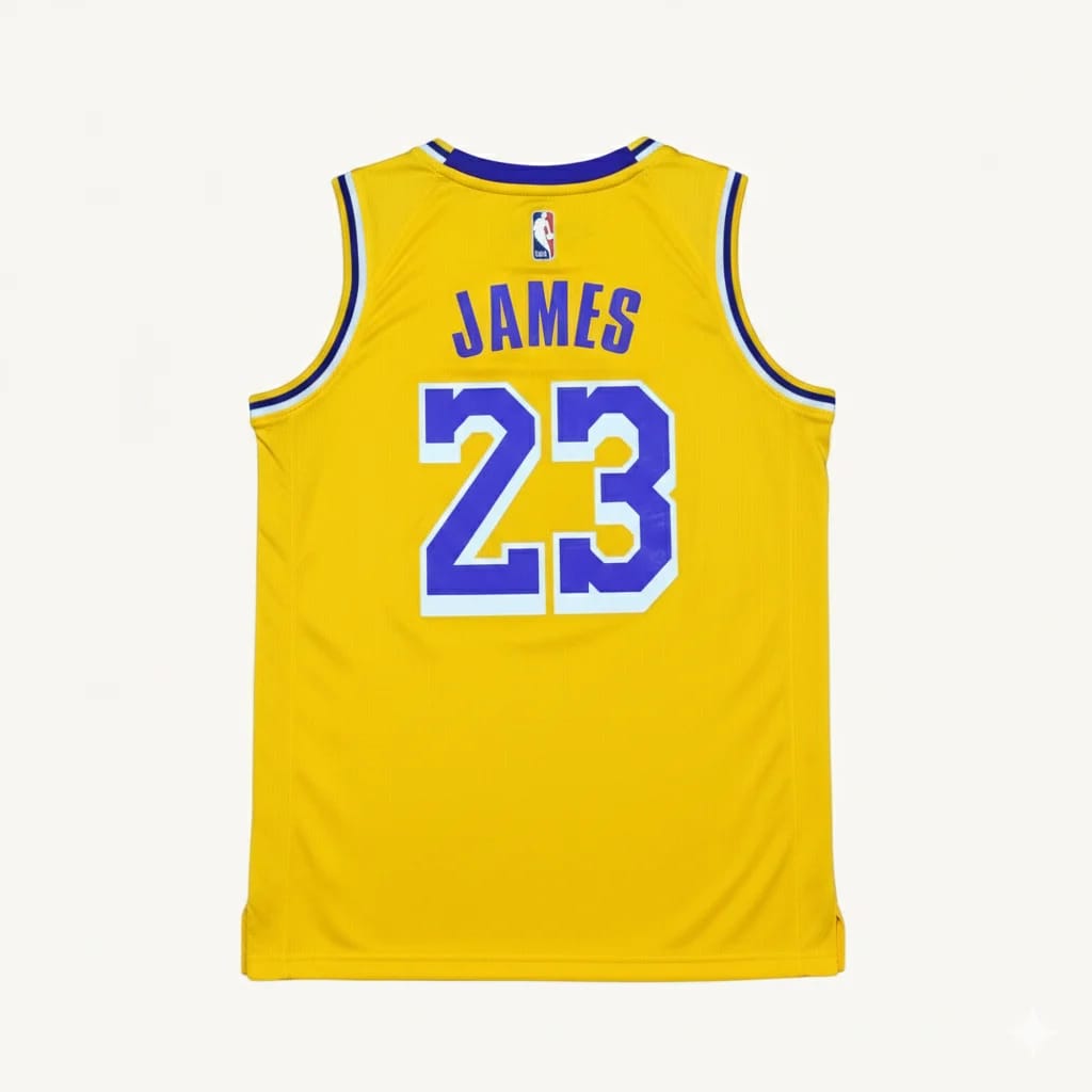 Camiseta Los Angeles Lakers Amarilla
