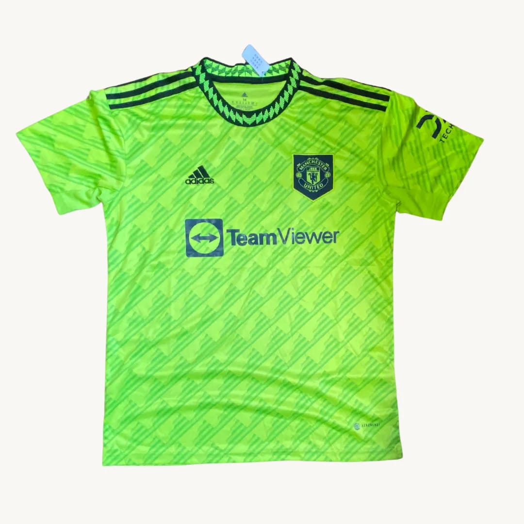 Camiseta Manchester United Third Kit - Verde Neón