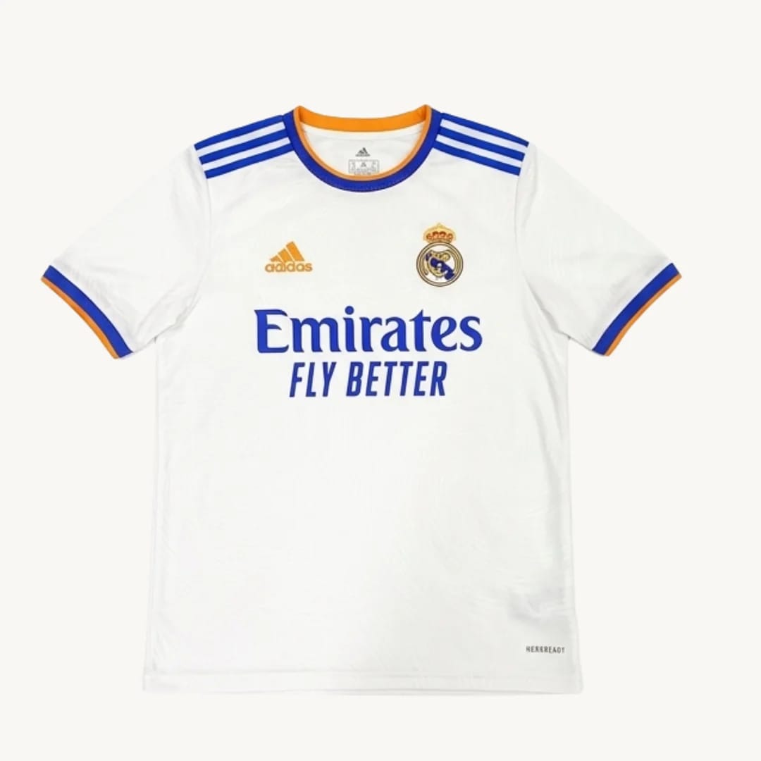 Camiseta Real Madrid Home Kit - Temporada 2021/22