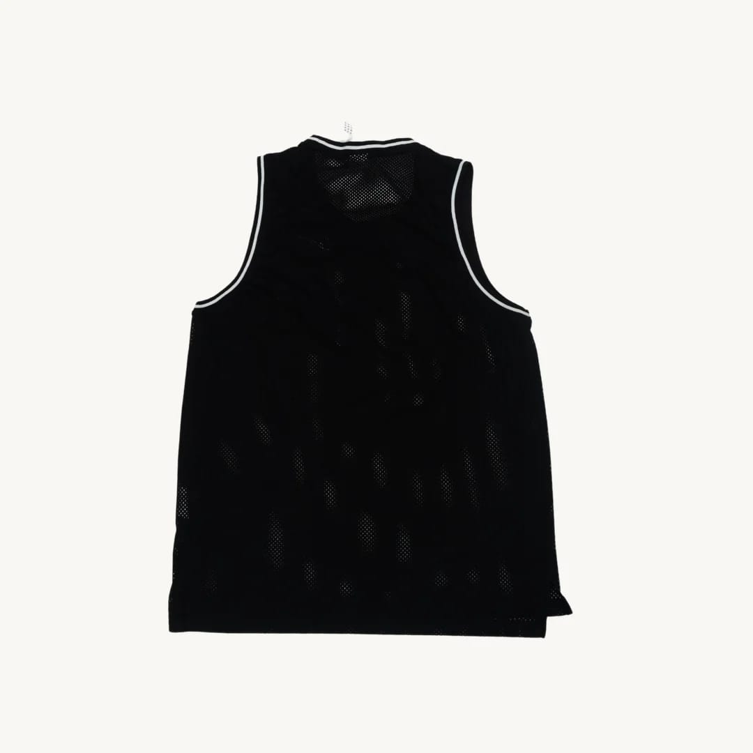 Camiseta sin Mangas Nike Mesh Basketball Negra