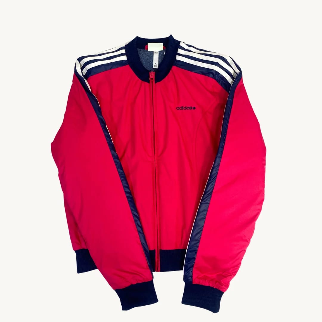 Chaqueta Adidas Rosada con azul