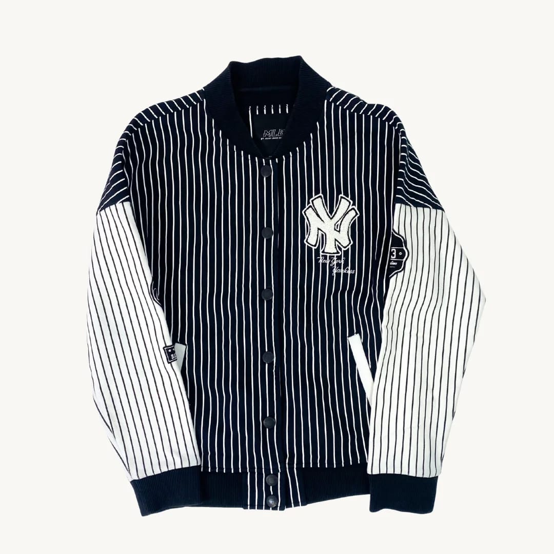 Chaqueta MLB Beisbolera New York Yankees Rayas de Béisbol
