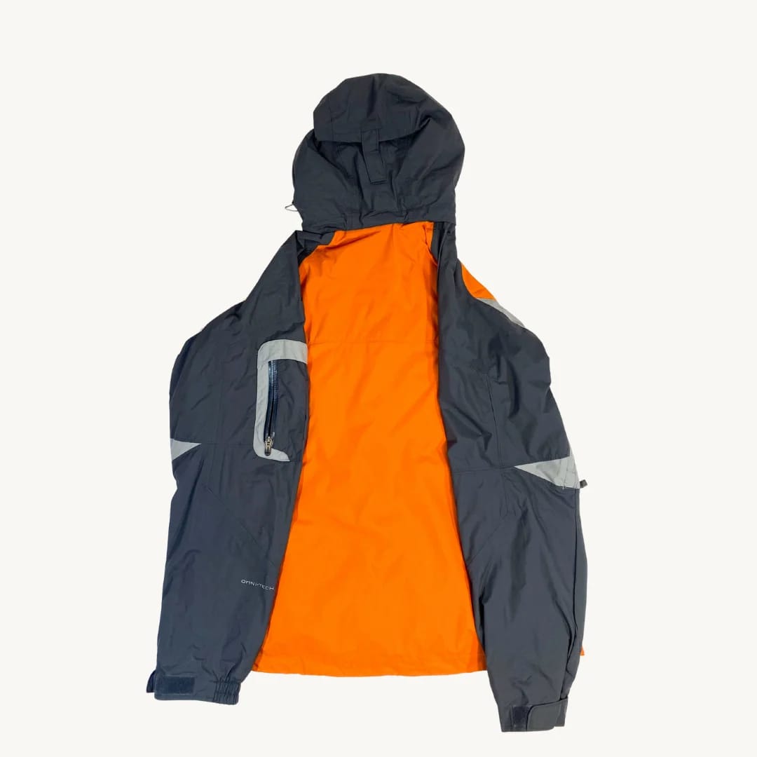 Chaqueta Columbia impermeable bicolor