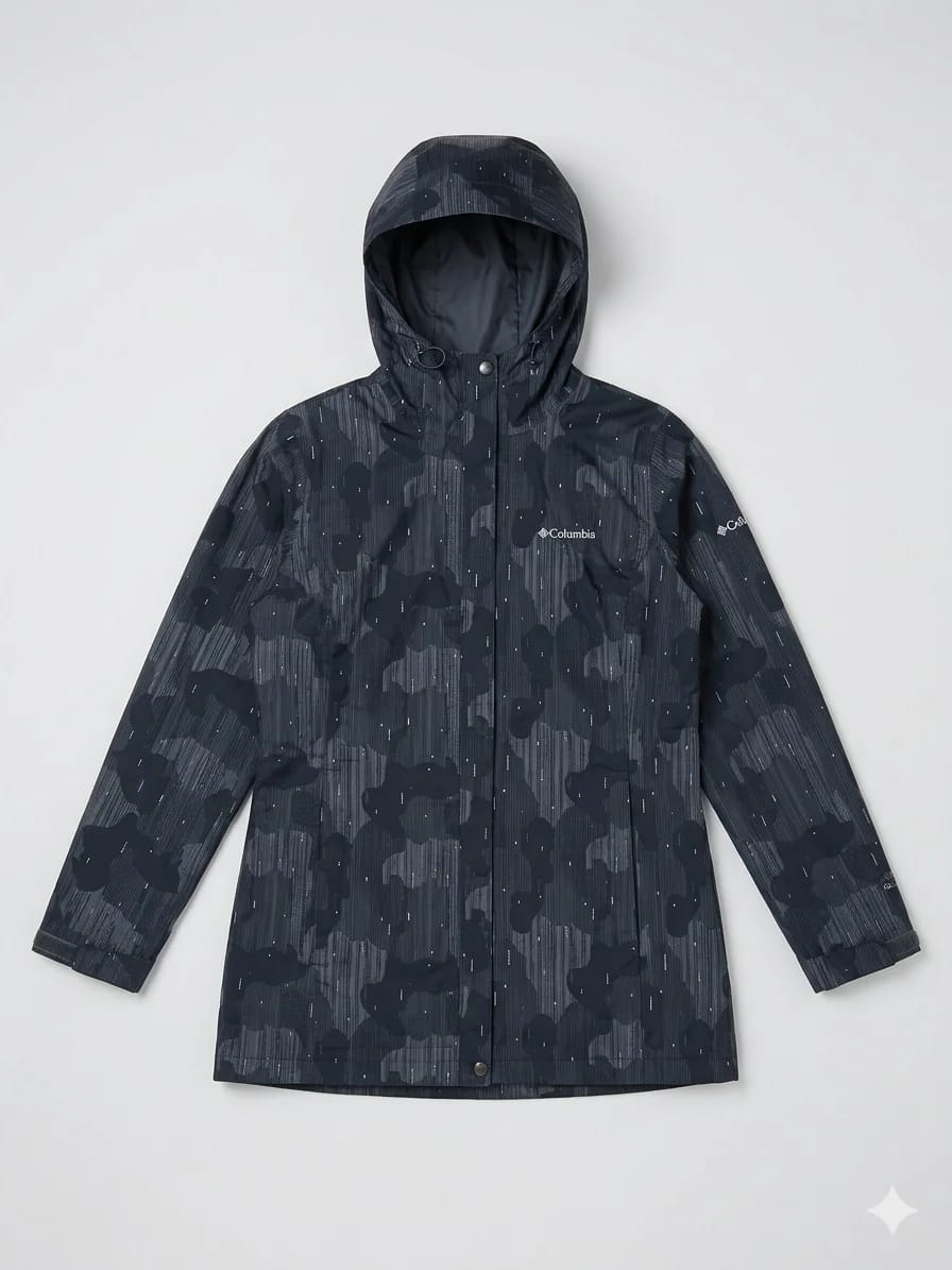 Chaqueta Impermeable Columbia Splash A Little II – Camuflaje Dusk