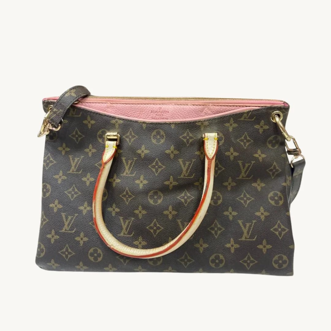 Louis Vuitton Pallas Shopper Monogram Rose Ballerine