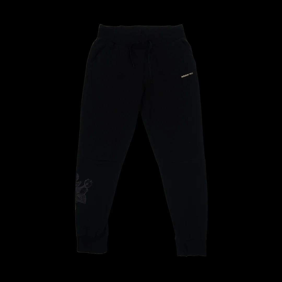 Pantalón de Buzo Adidas Negro de Calce Ajustado