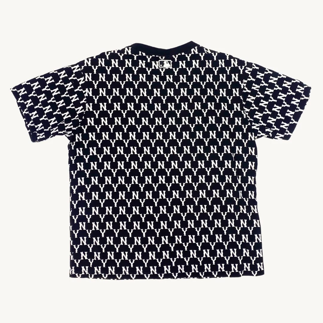 Polera MLB Azul Rayada NY Yankees