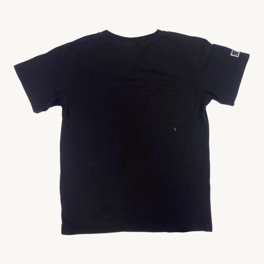 Polera MLB New York Yankees Logo Clásico Negra