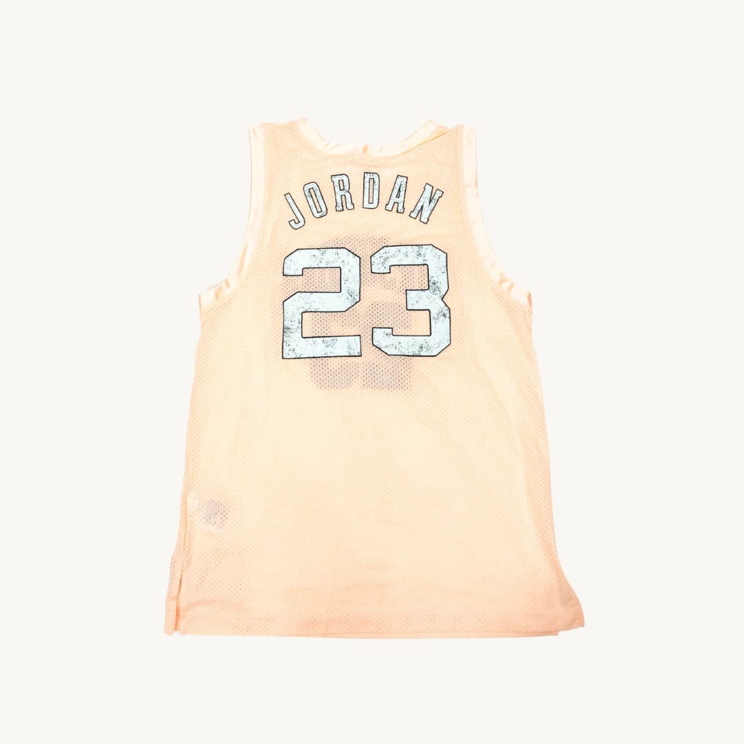 Polera Musculosa de Básquetbol Rosa Pálido