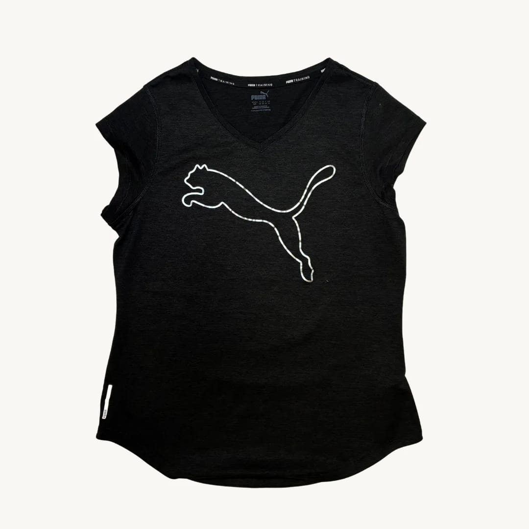 Polera Puma Training - Gris Melange