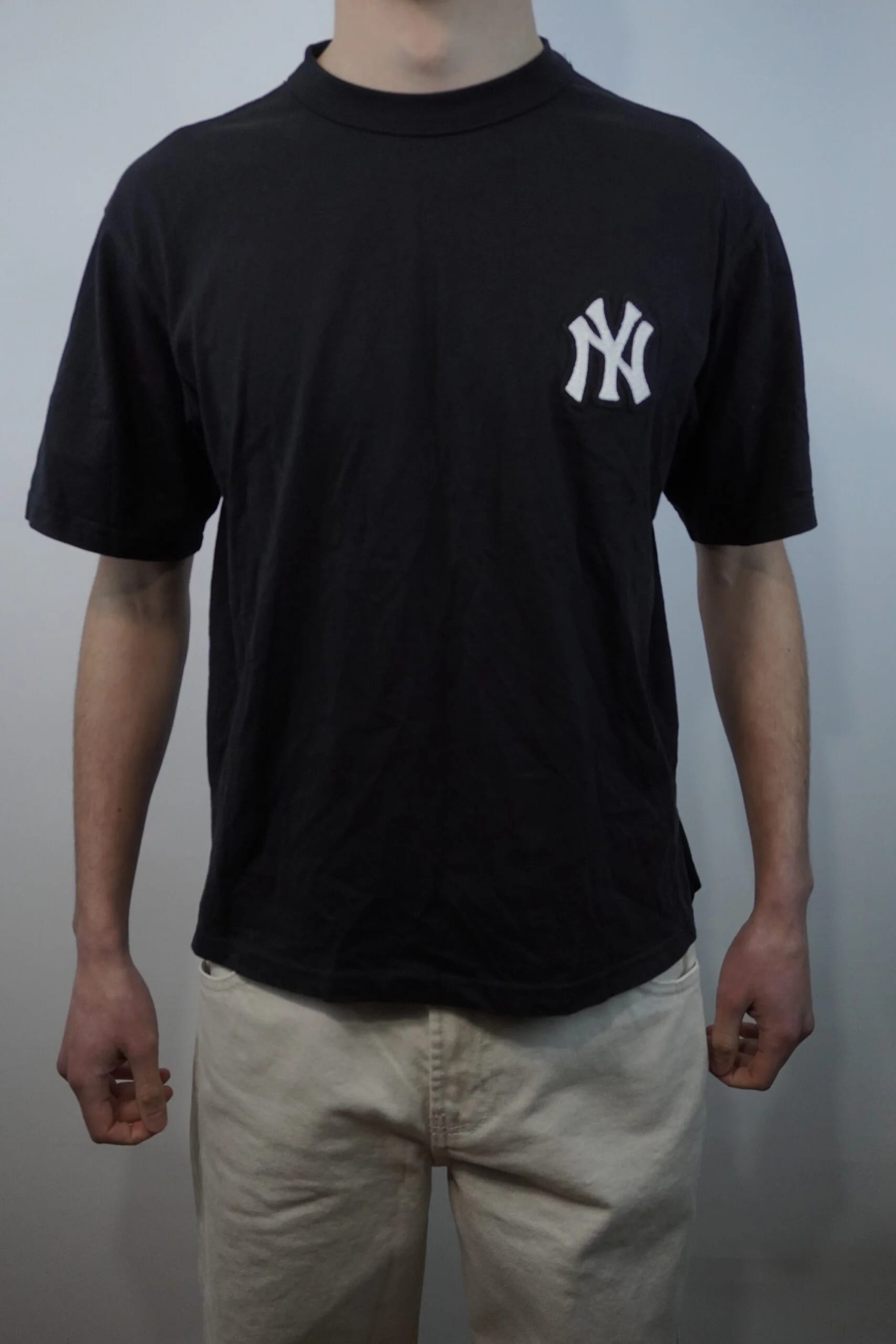 Polera MLB Yankees negra