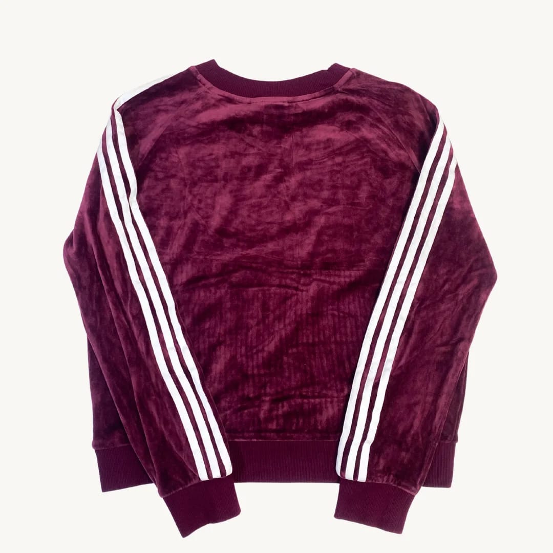 Poleron Adidas Burdeo