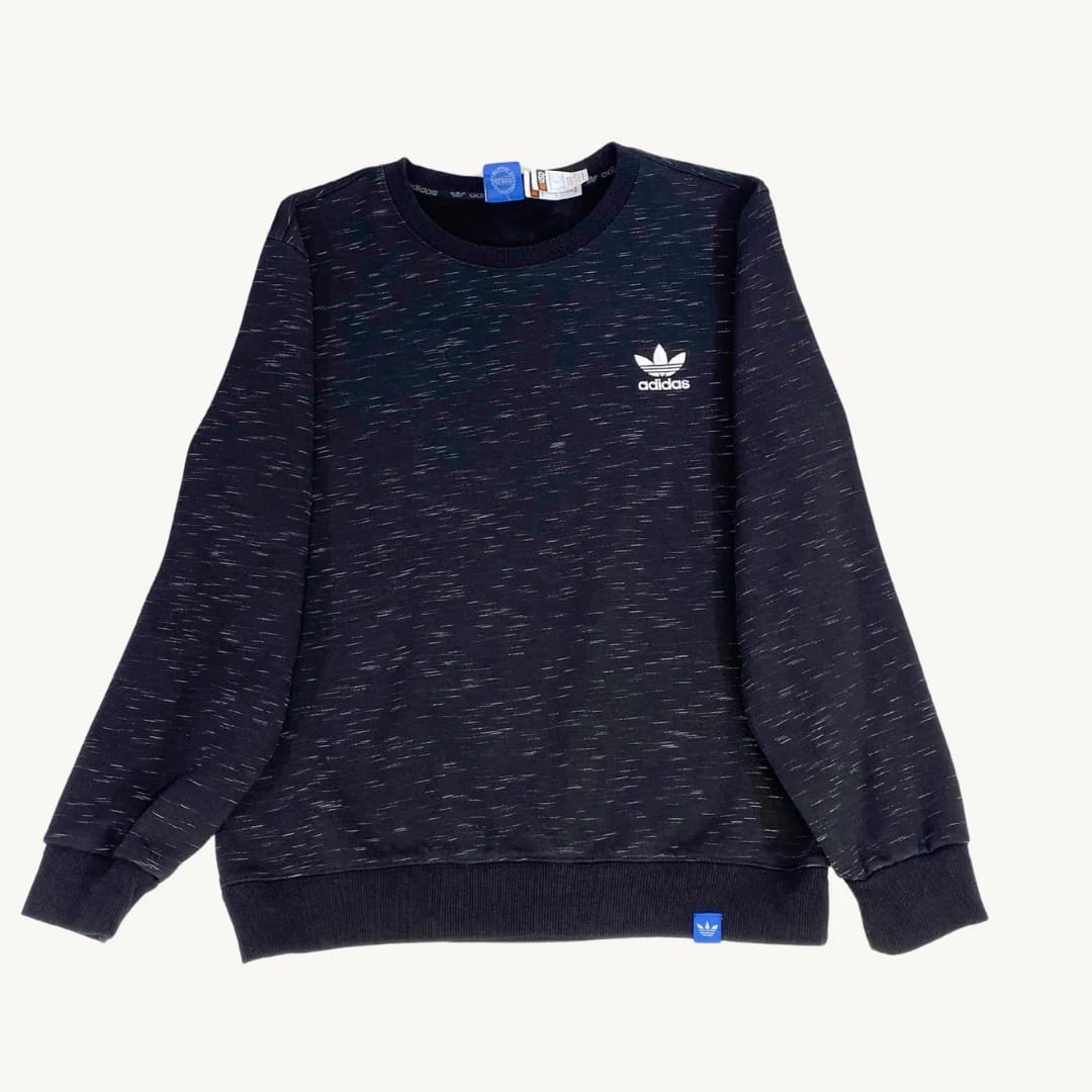 Poleron Adidas Negro con puntitos