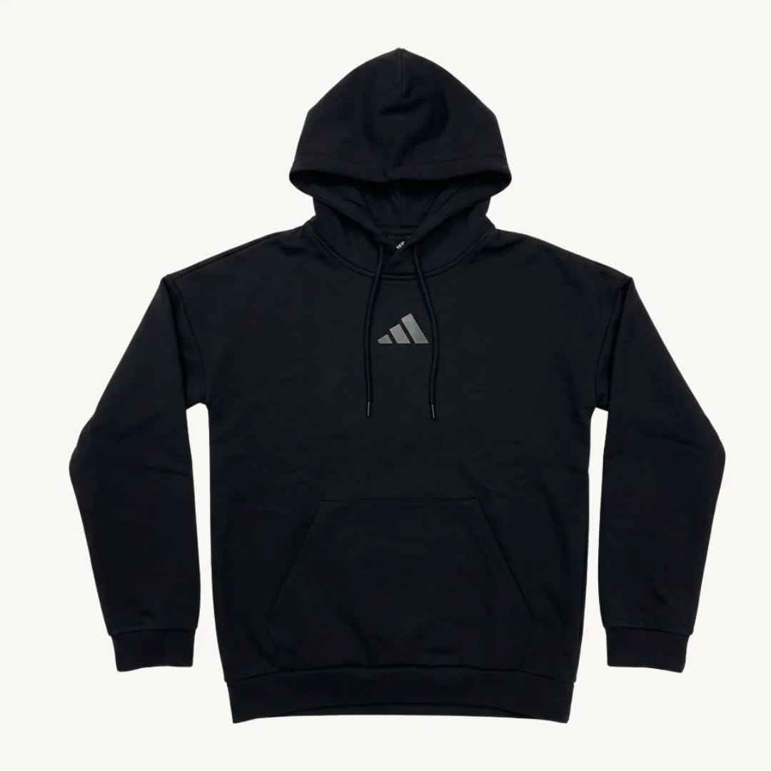Poleron adidas Sportswear Graphic Dual Tiger - Negro