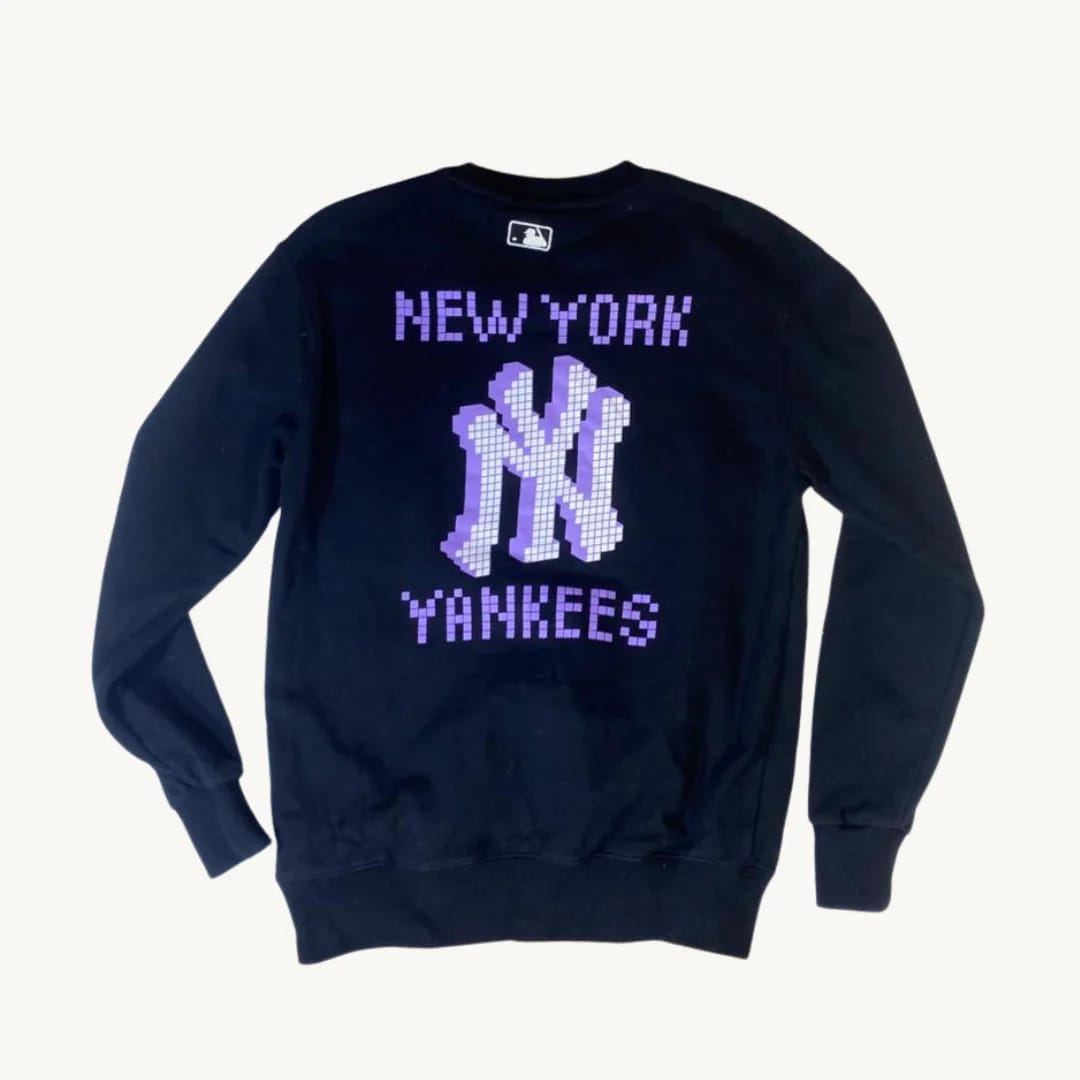 Poleron MLB logo morado