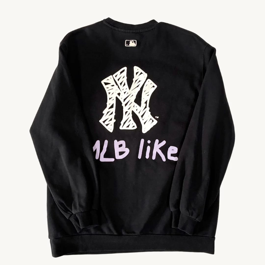 Polerón MLB New York Yankees Like Negro