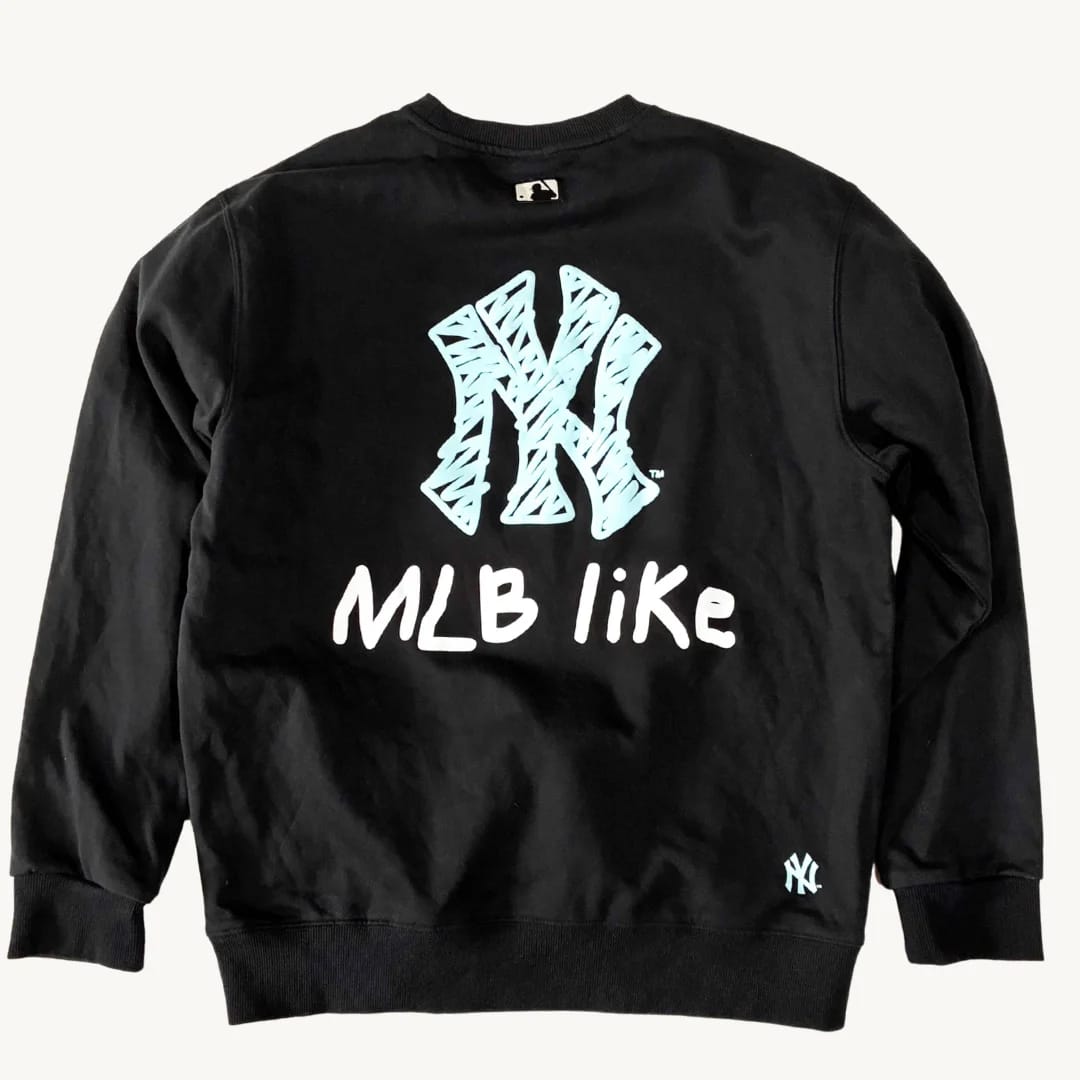 Polerón MLB New York Yankees Like Negro/Celeste