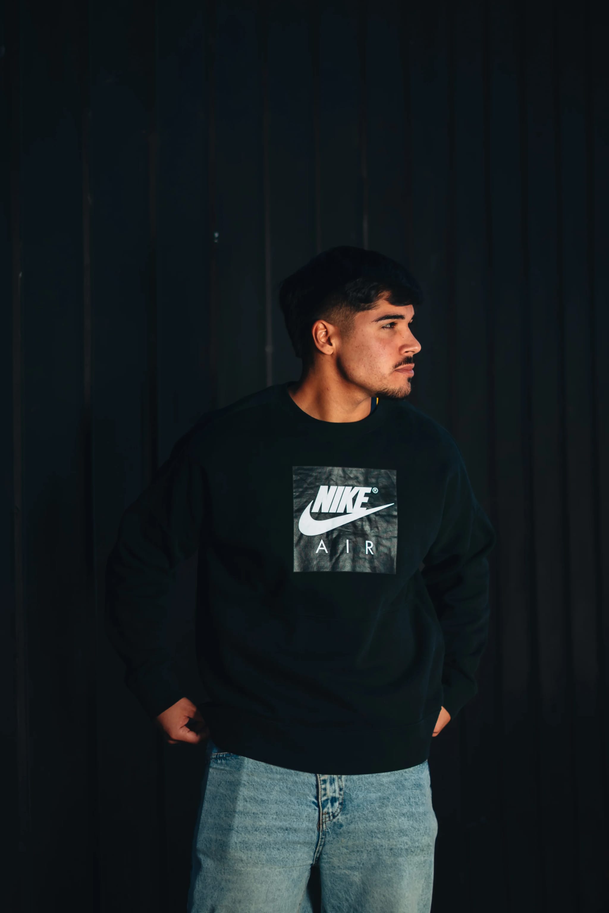 Poleron Nike Air negro