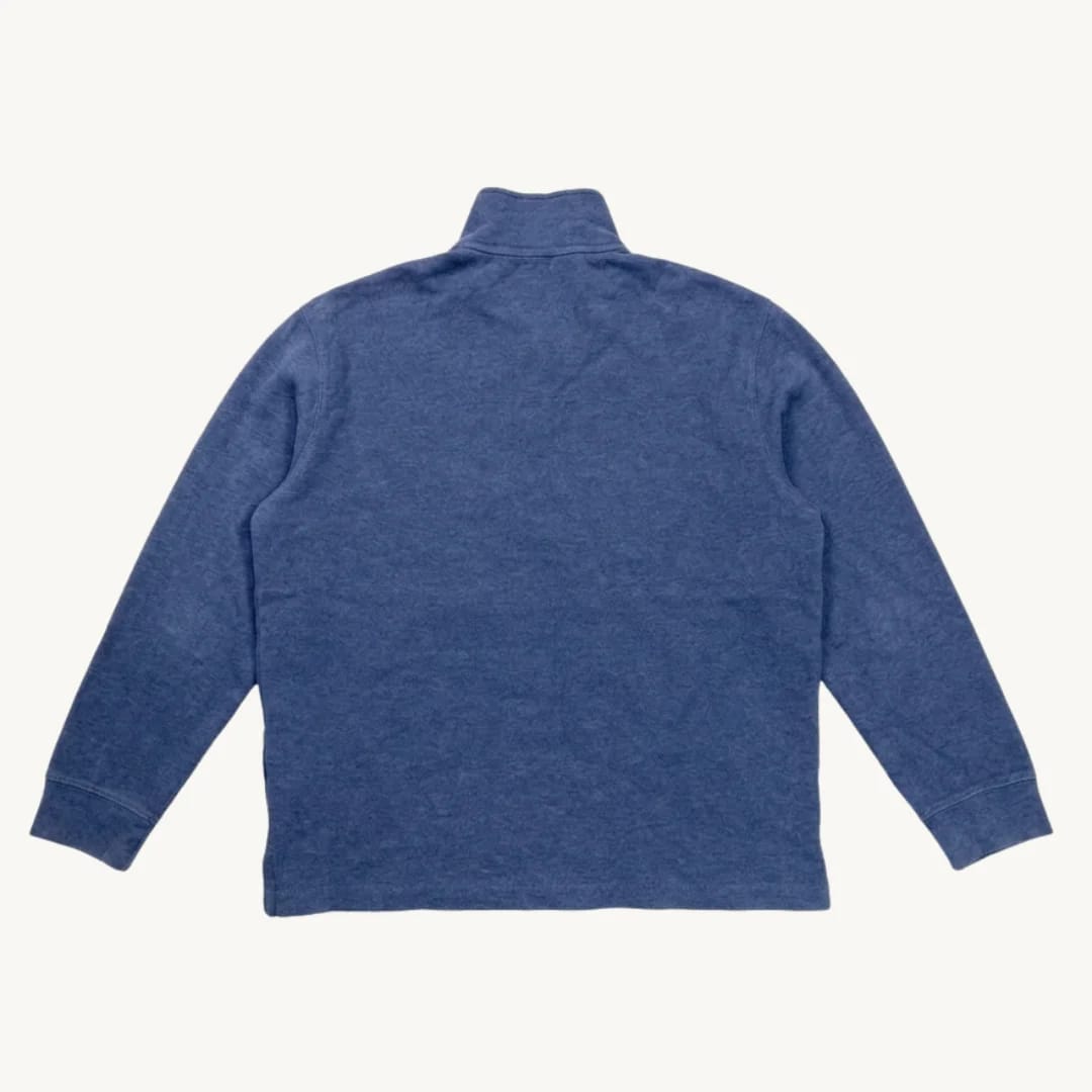 Poleron Polo Ralph Lauren Half-Zip Fleece - Celeste Oscuro