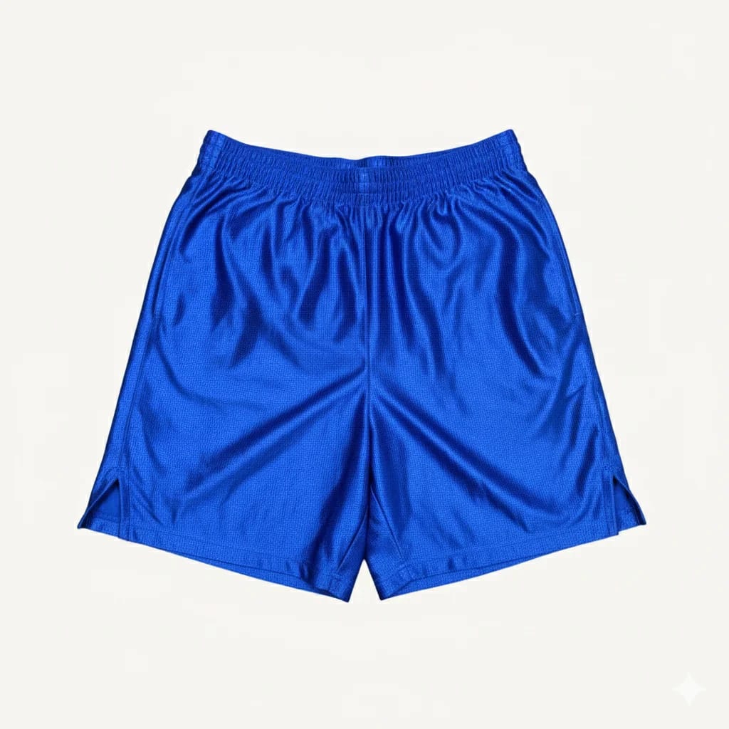 Short deportivo azul marca Nike