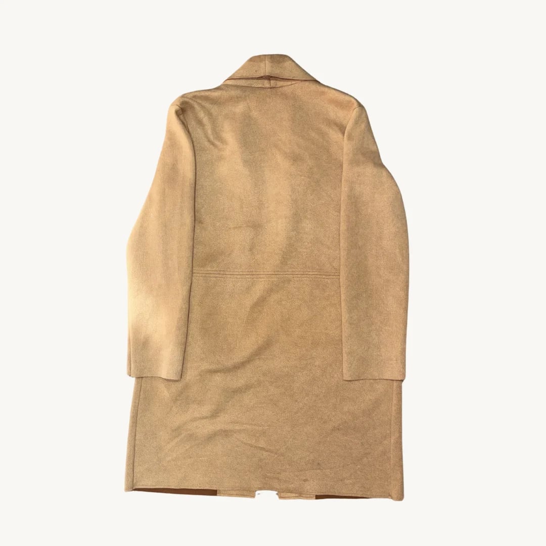 Abrigo Zara Open Front - Crema — foto 2