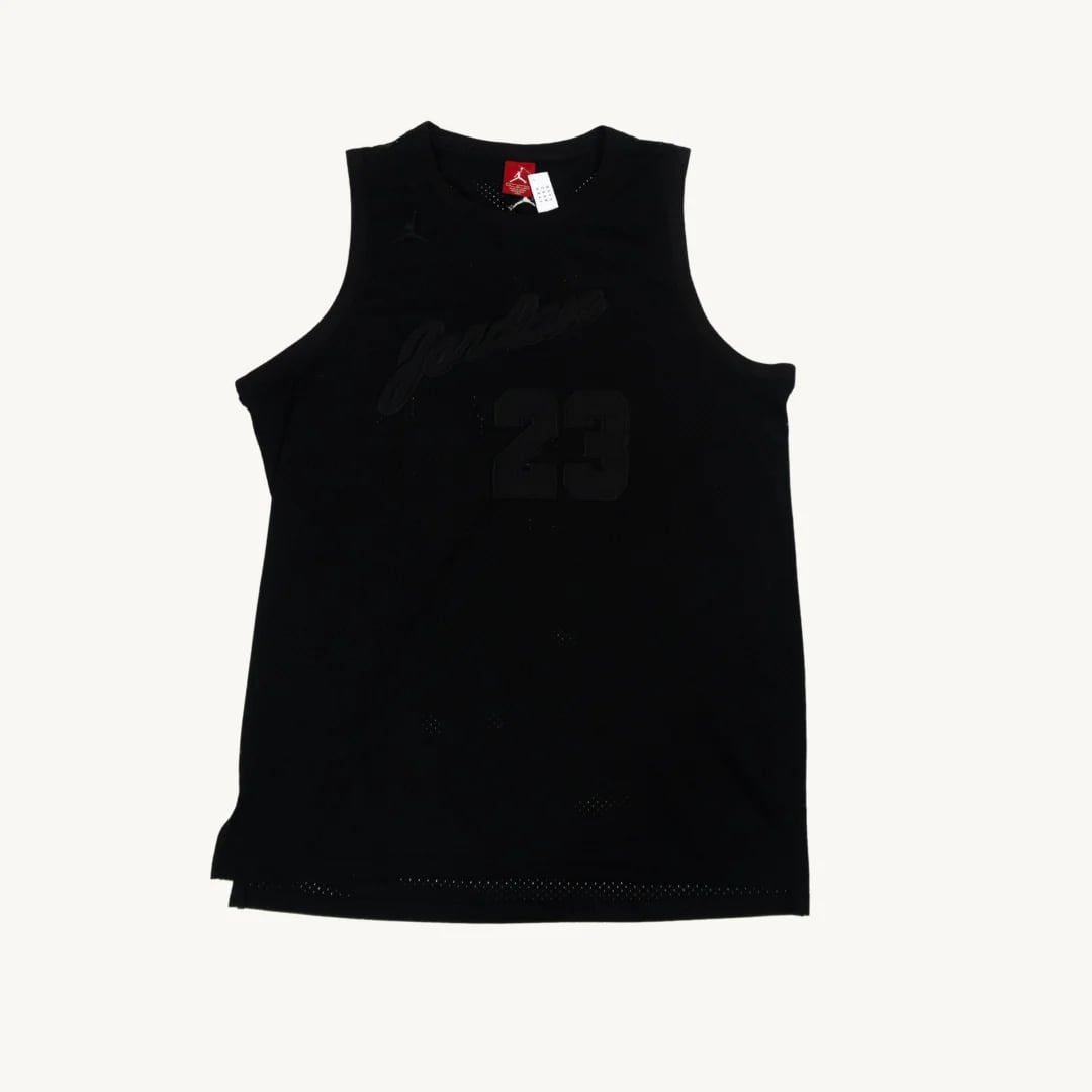Camiseta de Basquetbol Jordan Michael Jordan 23 All Black Negra