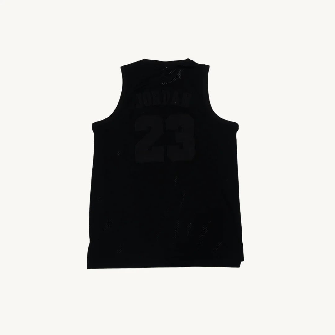 Camiseta de Basquetbol Jordan Michael Jordan 23 All Black Negra — foto 2