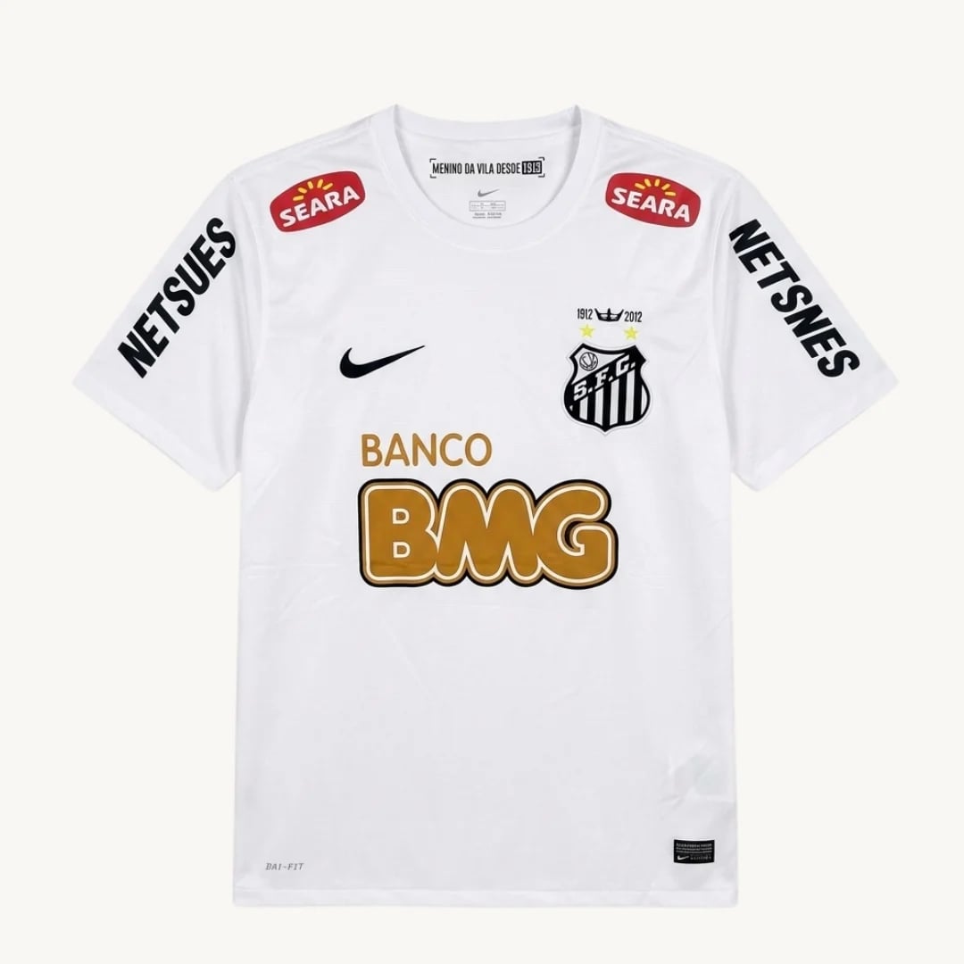 Camiseta Santos FC Centenario 2012 Neymar Jr 11 Nike