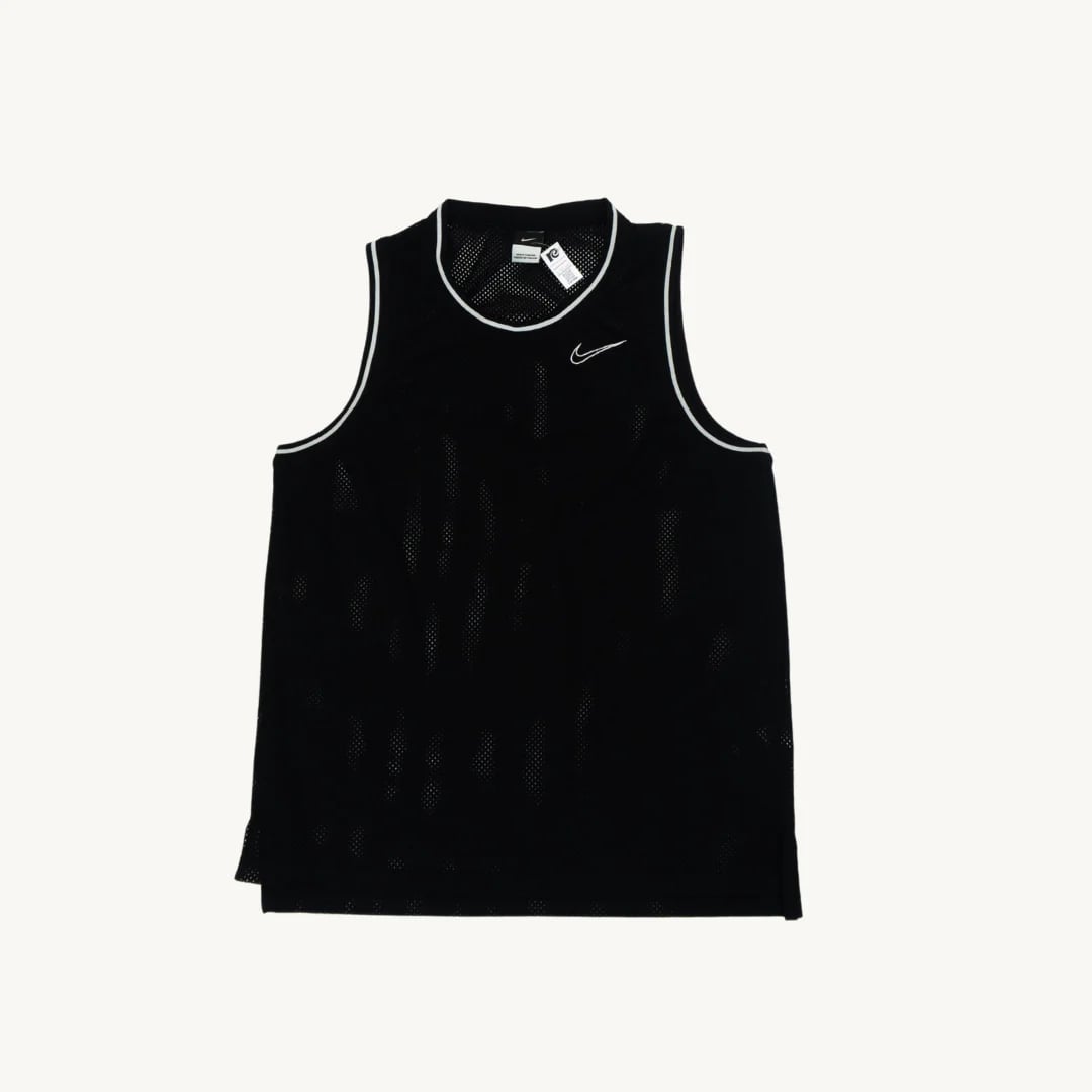 Camiseta sin Mangas Nike Mesh Basketball Negra