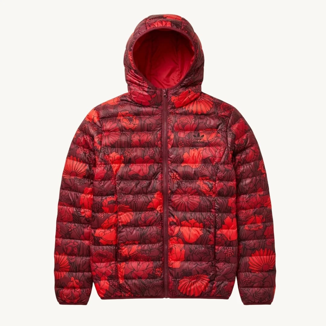 Chaqueta Acolchada Adidas Originals - Estampado Floral