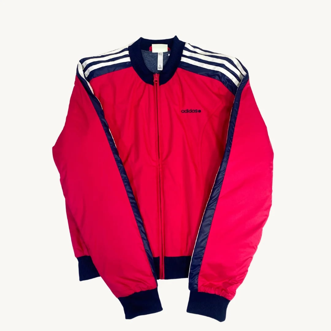 Chaqueta Adidas Rosada con azul