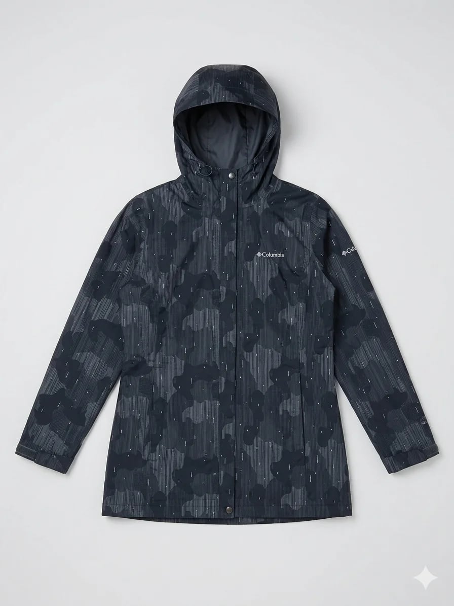 Chaqueta Impermeable Columbia Splash A Little II – Camuflaje Dusk
