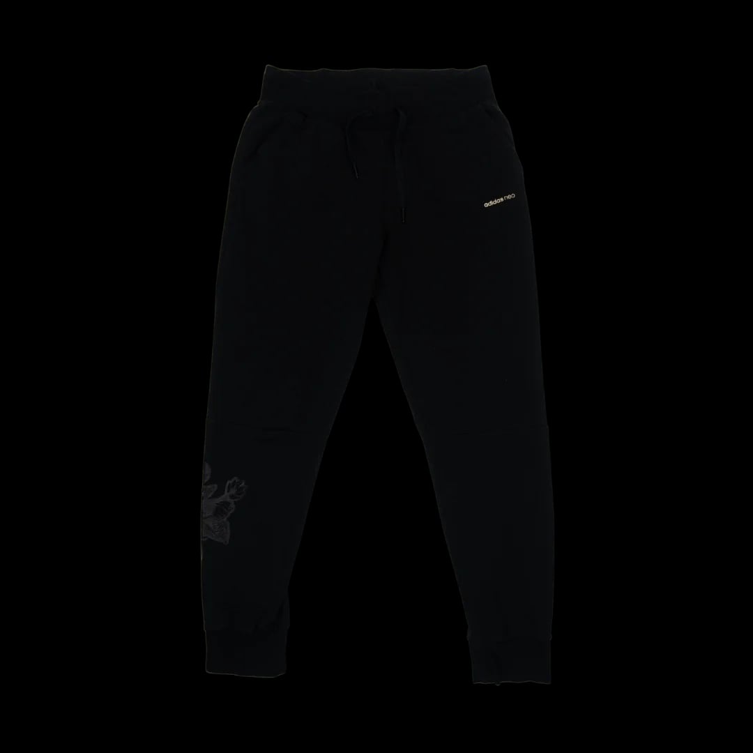 Pantalón de Buzo Adidas Negro de Calce Ajustado