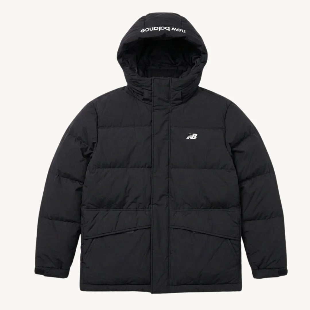 Parka New Balance con Capucha Negra