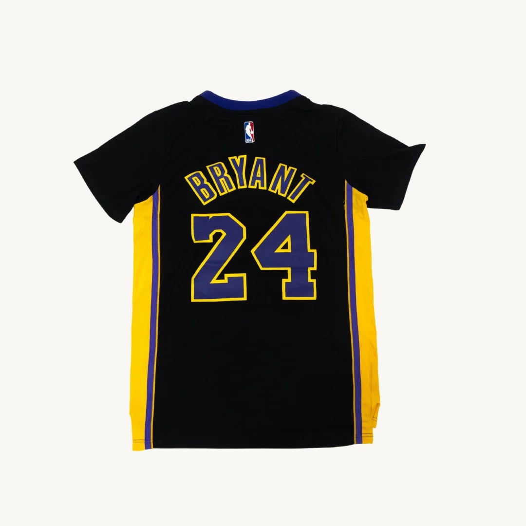 Polera de Basquetbol Los Angeles Lakers Kobe Bryant 24 Adidas Negra — foto 2