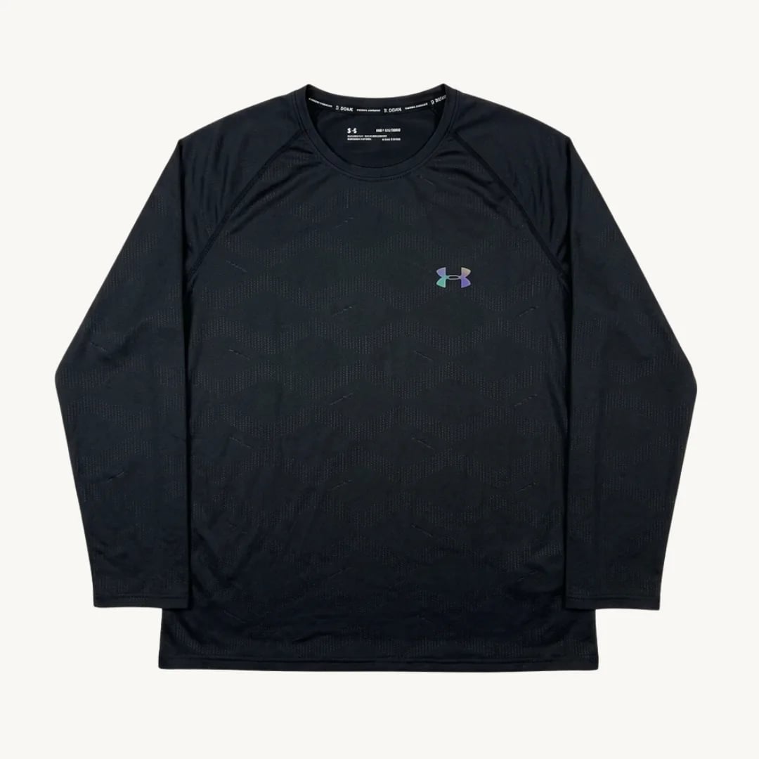 Polera Deportiva Under Armour Run Manga Larga