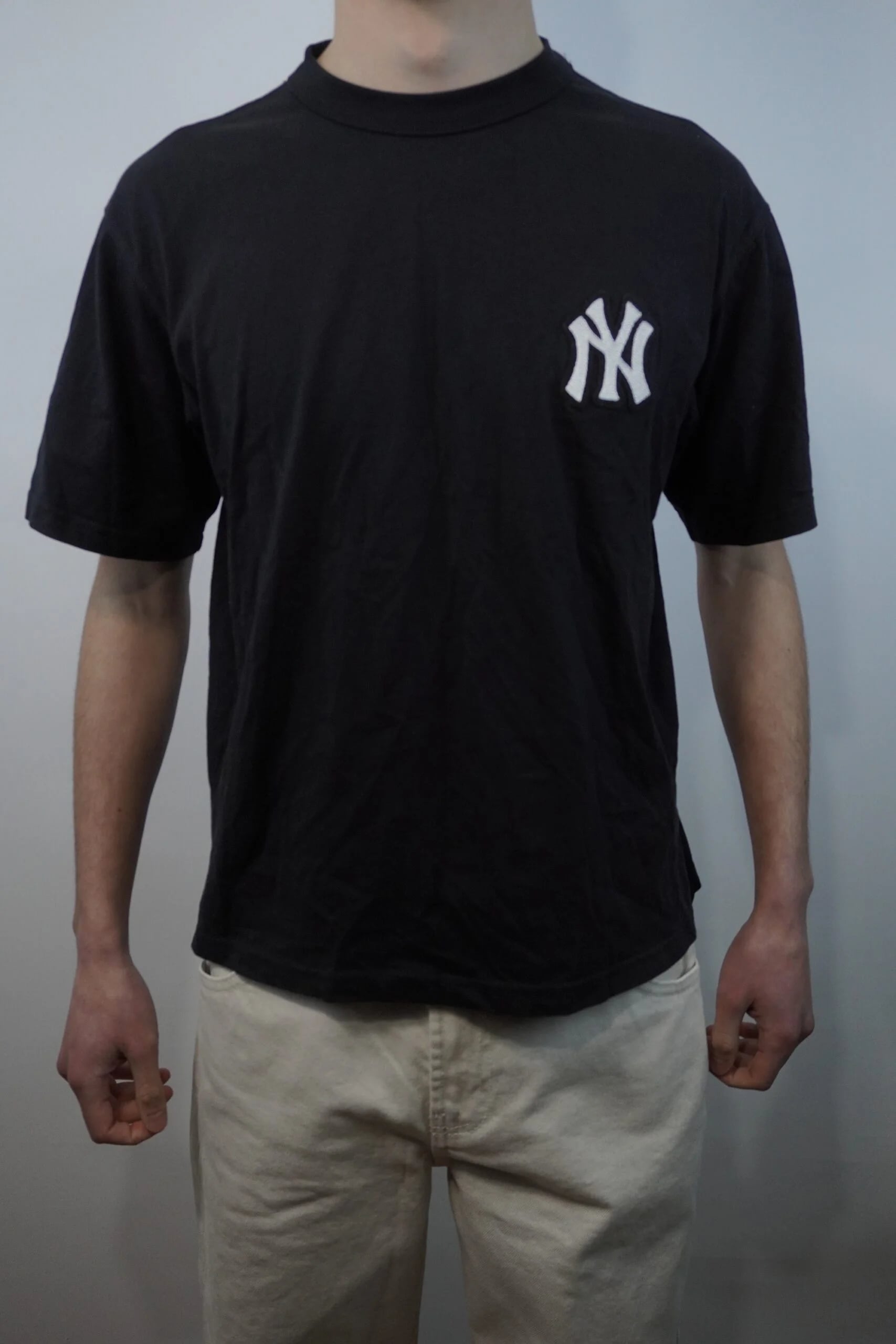 Polera MLB Yankees negra