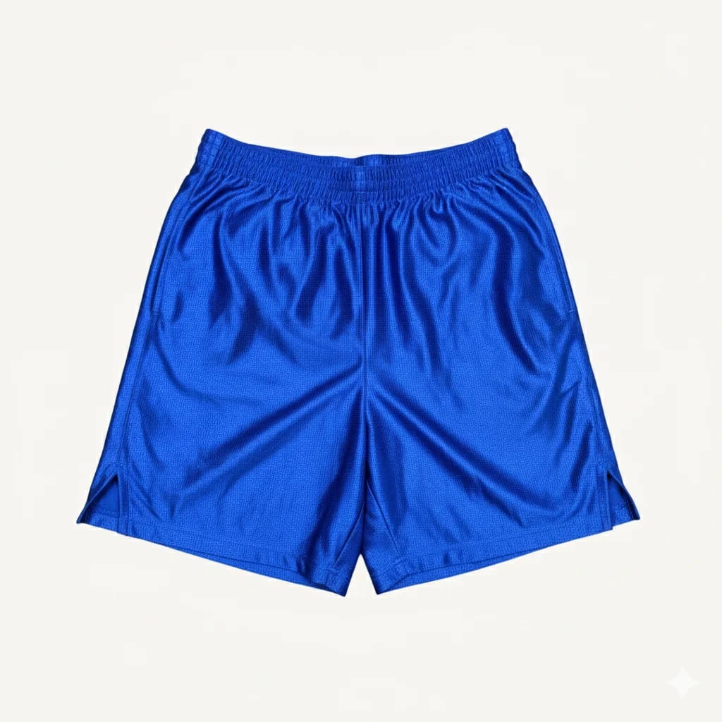 Short deportivo azul marca Nike — foto 2