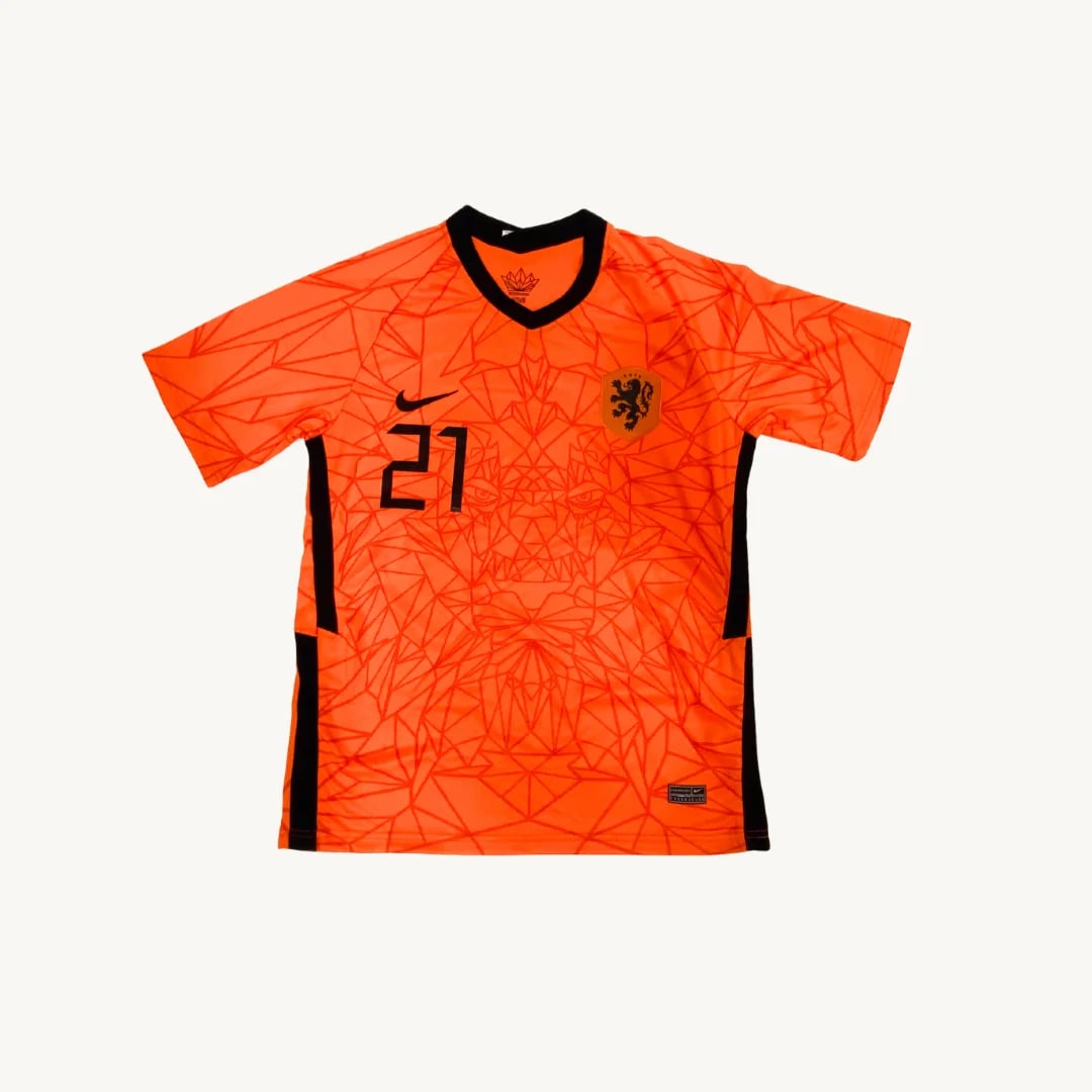 Camiseta Holanda Home Kit - Frenkie de Jong