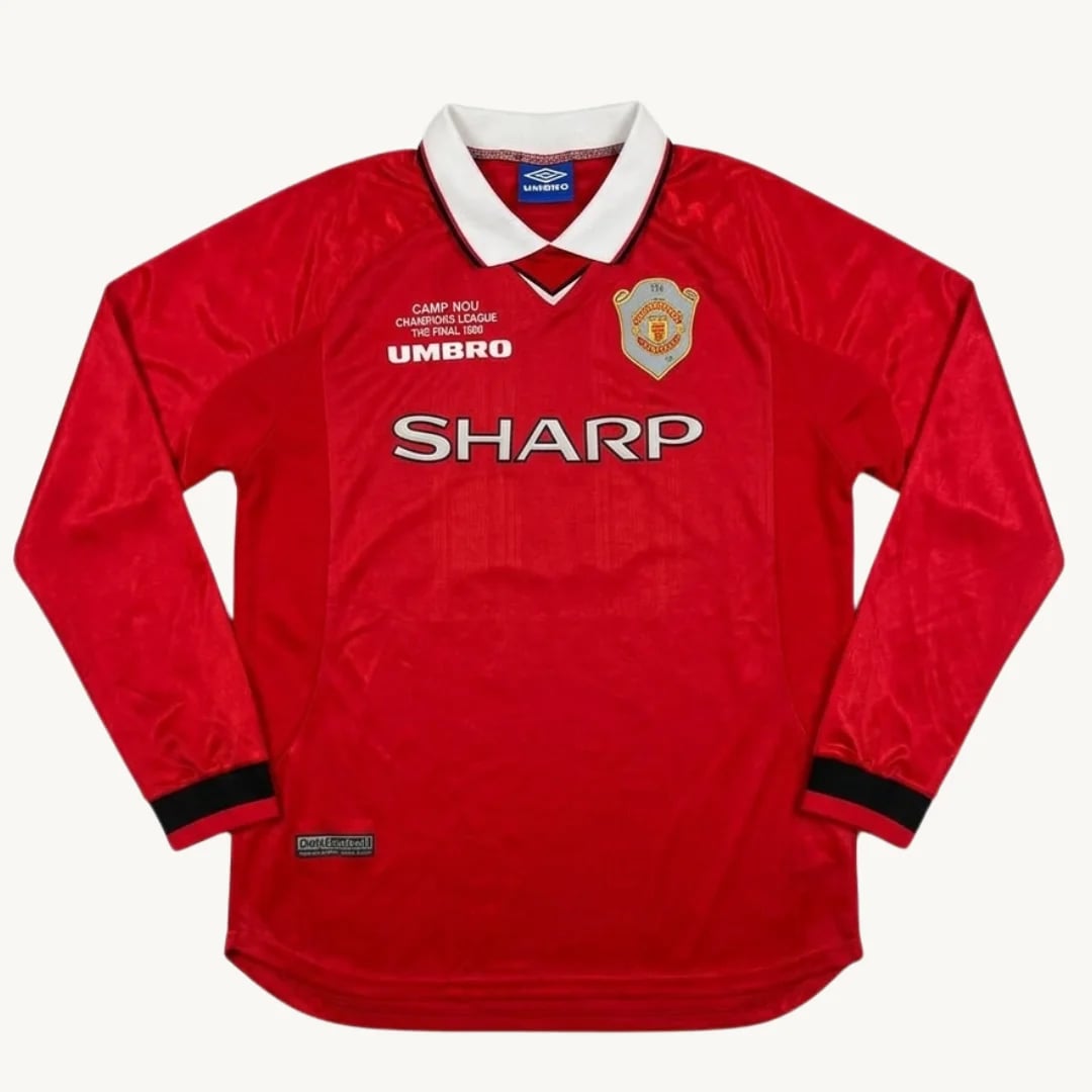 Camiseta Manchester United Umbro 1999 - Beckham #7